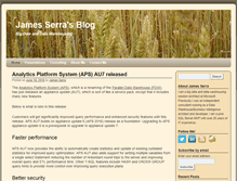 Tablet Screenshot of jamesserra.com